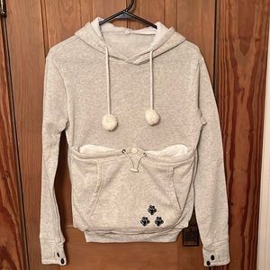 Gray Kitty Sweatshirt